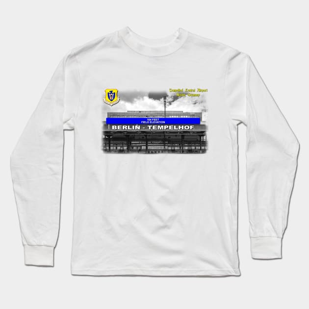 7350th Air Base Group Long Sleeve T-Shirt by VoodooNite